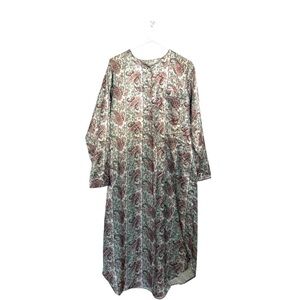 Boho paisley midi dress medium